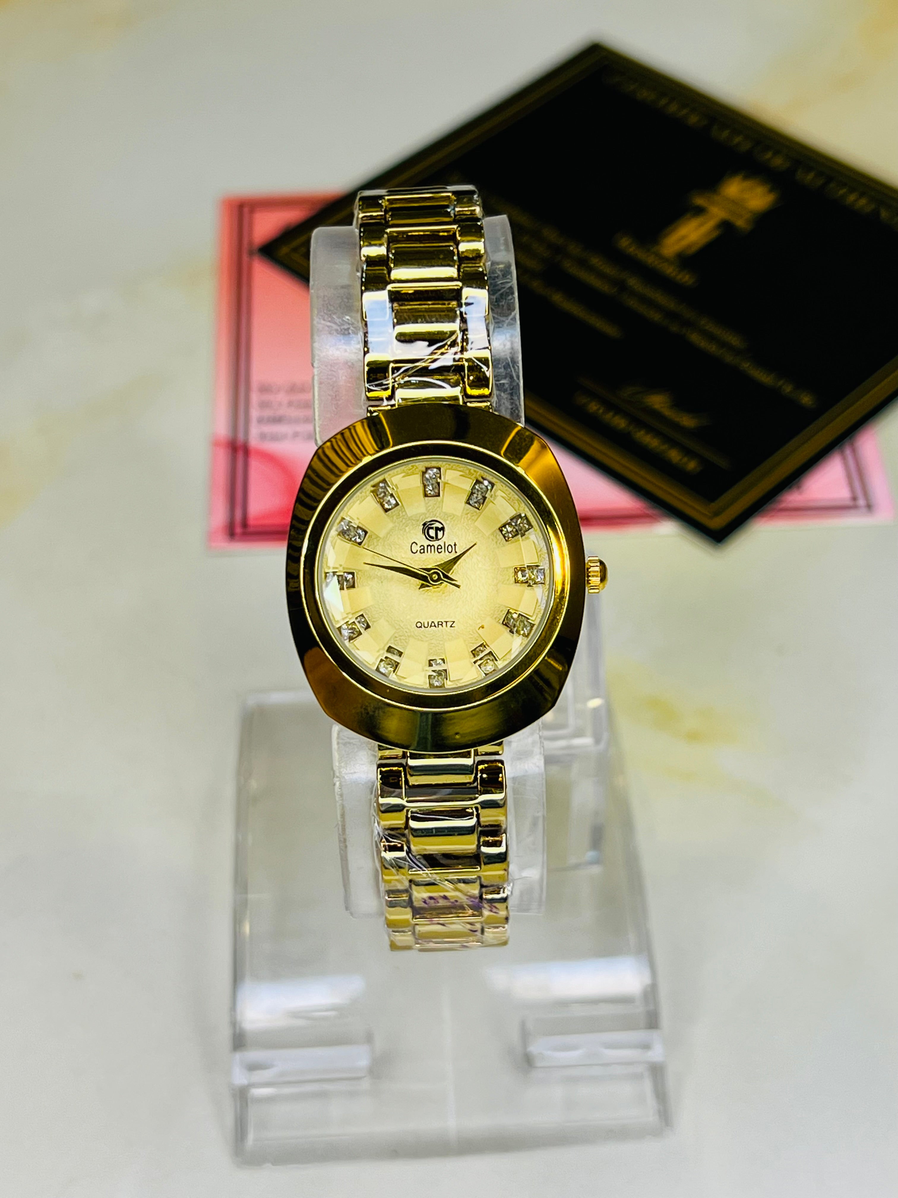 All Gold Rado Diastar Watch For Her