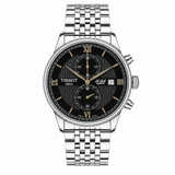 Le Lode Silver Chain Chronograph Dial Tissot Watch