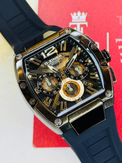 D-Ziner RM All Black Chronograph Watch