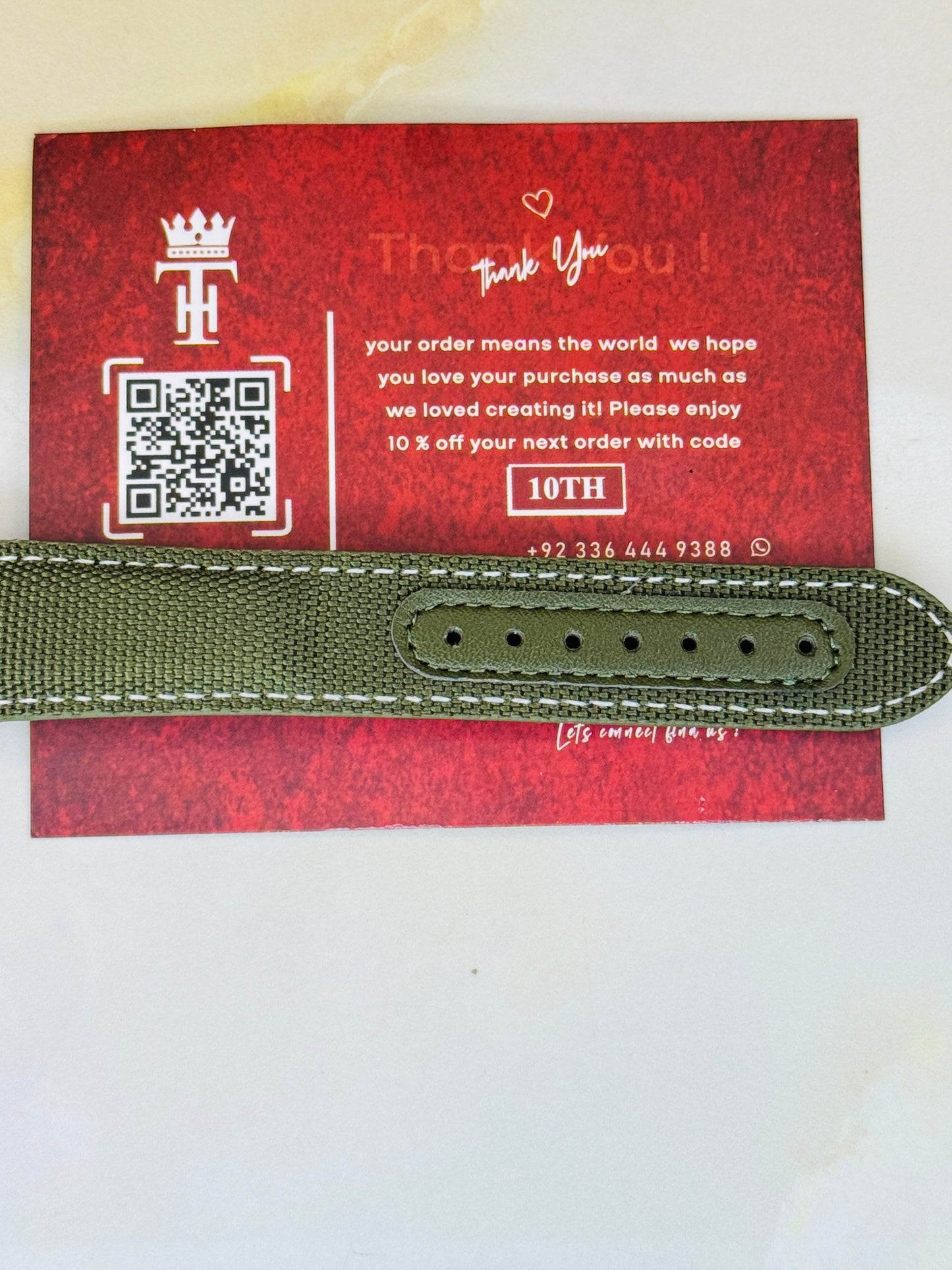 Omega 50th Anniversary Army Green Chronograph Watch