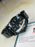 All Black Carrera Day Date Chain Strapped Watch