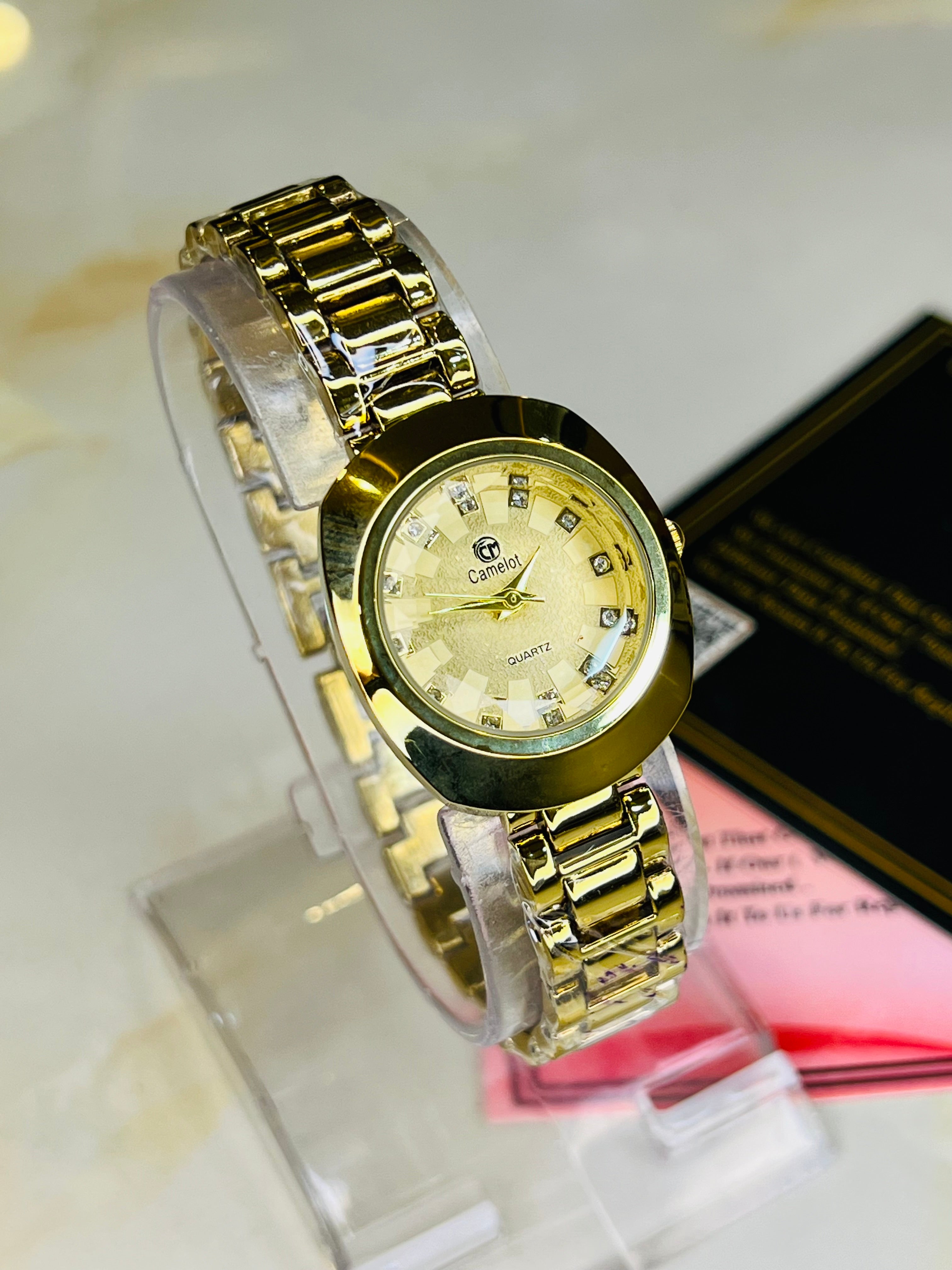 All Gold Rado Diastar Watch For Her