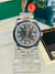 Date Just Silver Metallic Grey Dial Quartz Master Clone Watch