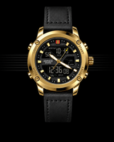 The Adiface Shoke Dual Time Watch