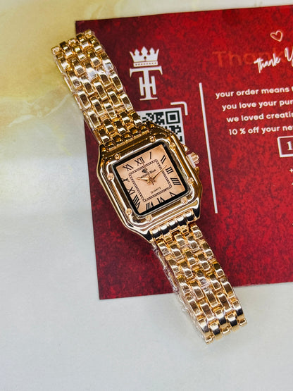 All Rose Gold Santos Watch For Her