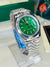 Date Just Silver Green Glow Dial Quartz Master Clone Watch
