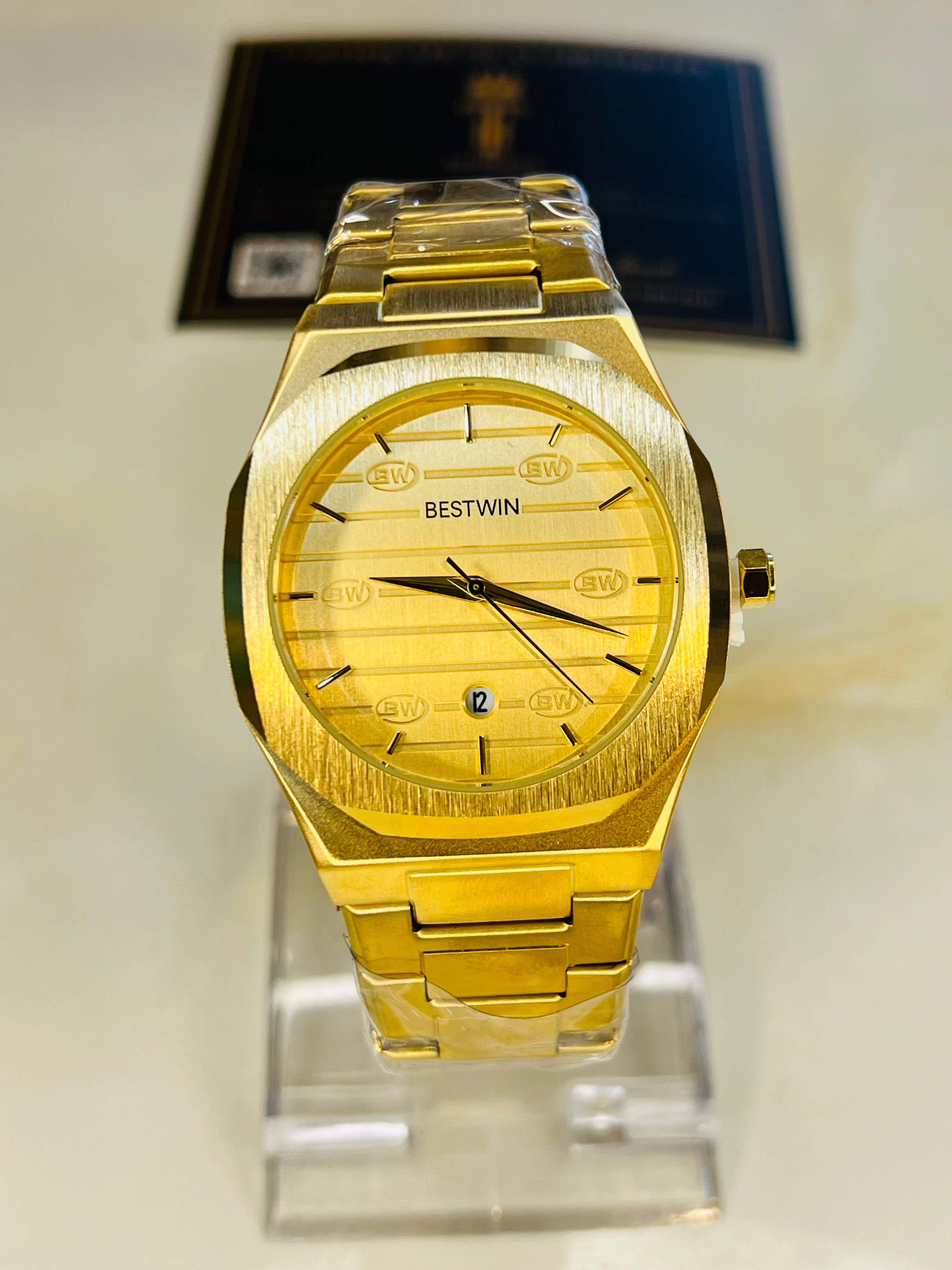 All Gold Dial Bestwin Watch