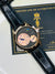 Tomi Black Rose Gold Moon graph Dial Watch