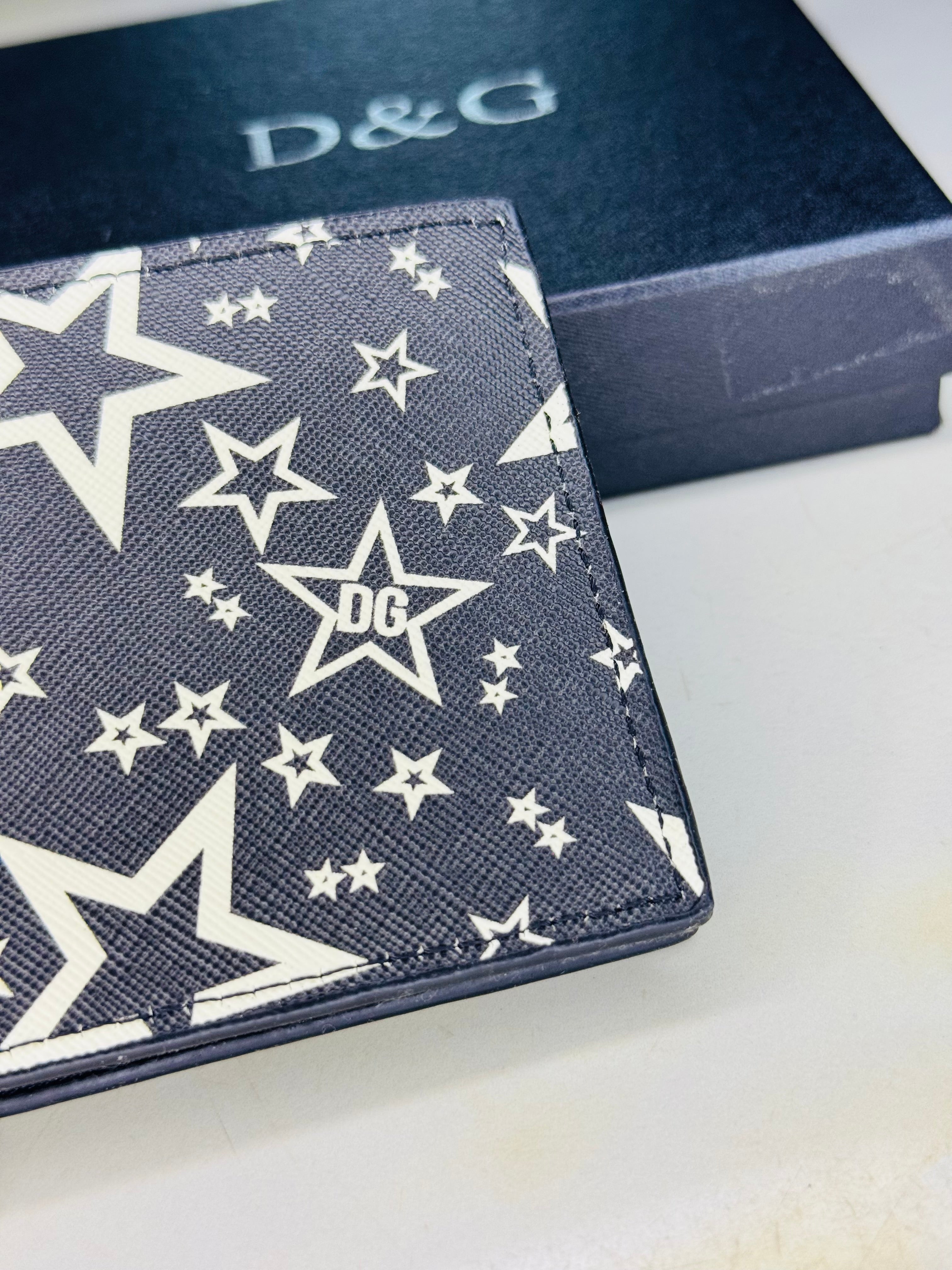 D&G Star Black Wallet