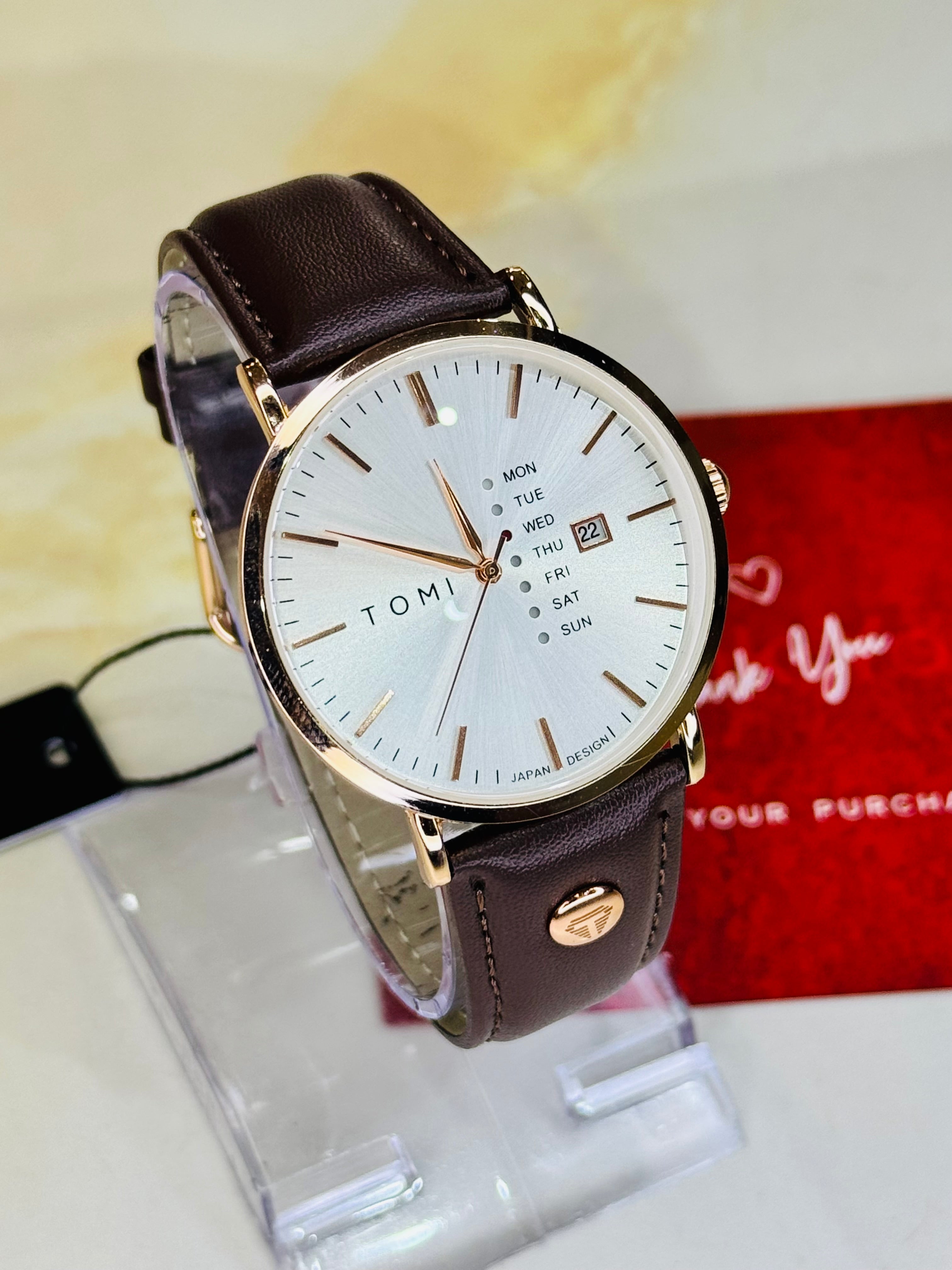 Tomi Mentor Premium Day Date Watch – TUSSLEHUB