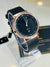 Tomi Black Rose Gold Elegance Dial Watch