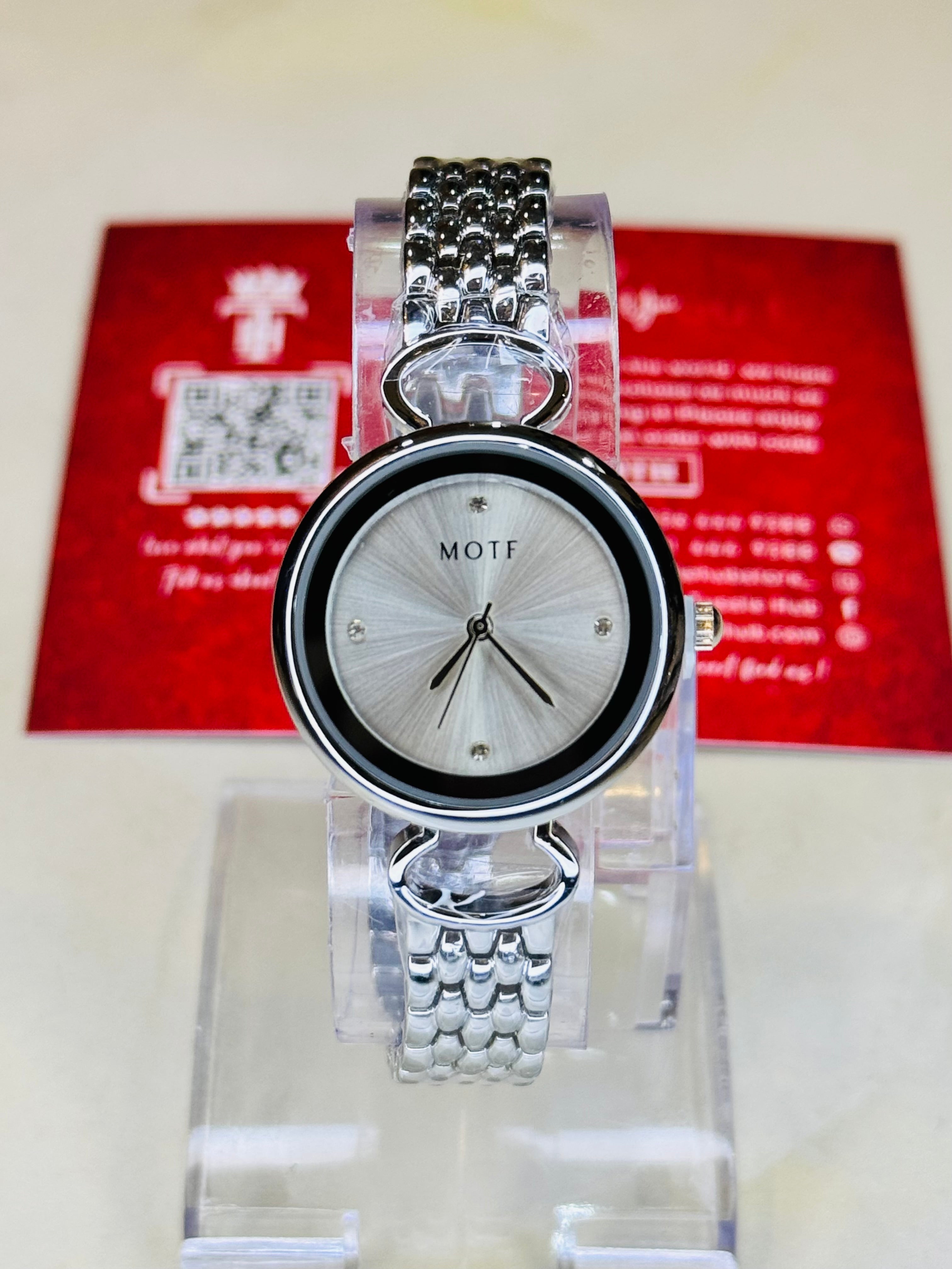 Round Motf Watch For Her