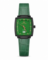The Sovereign Tonneau | Executive Leather Strap Watch