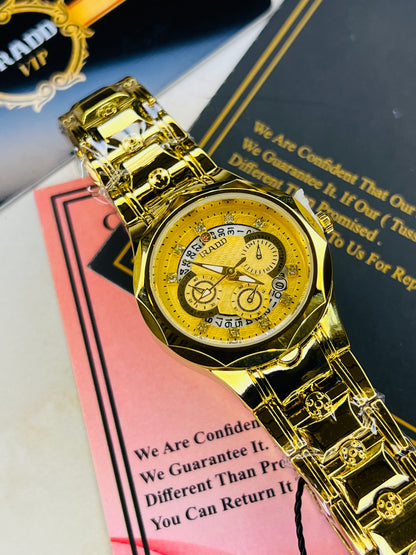 Gold Rado Octagonal Watch For Her