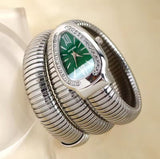 Gold Serpentine Watch For her