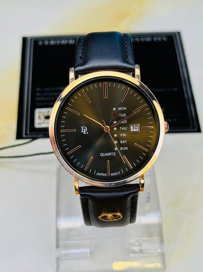 DL Mentor Premium Day Date Watch