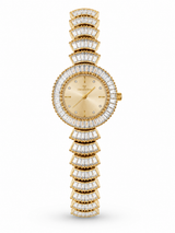 The Baguette Cascade – Art Deco Crystal Statement Watch