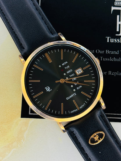 DL Mentor Premium Day Date Watch