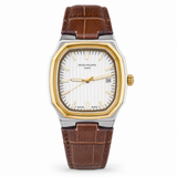 Heritage Ellipse Brown Strap Dress Watch