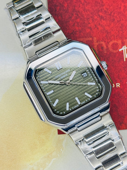 Old Money Patek Square Watch