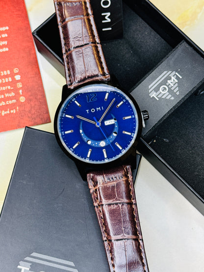 Brown Sapphire Tomi Crescent Watch