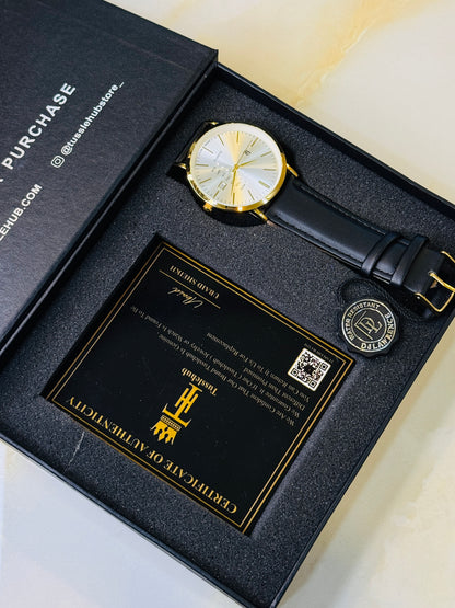 DL Mentor Premium Day Date Watch