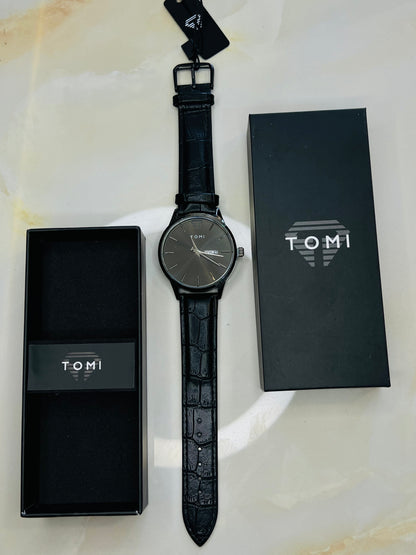 Tomi Day Date All Black Watch