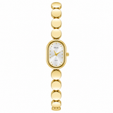 The Aura Pebble – Minimalist Oval Bangle Watch