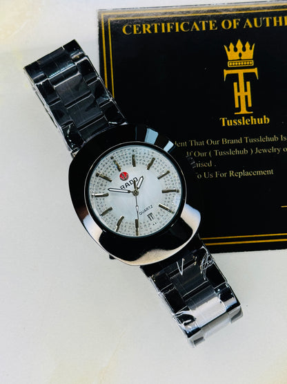 DiaStar Black Rado Quartz Watch