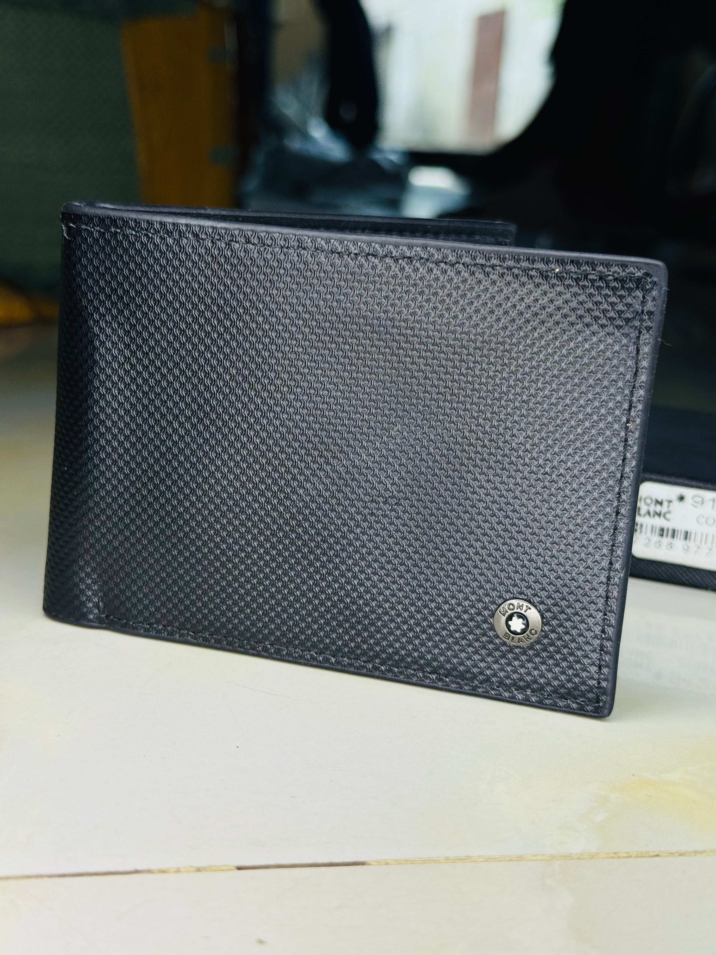 Black Mont Blanc Elegant Wallet
