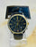 Master Co Axial Black Strapped Chronograph Dial Watch
