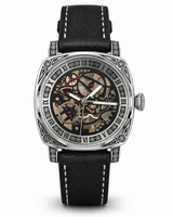 Gothic Vintage Leather Automatic Watch