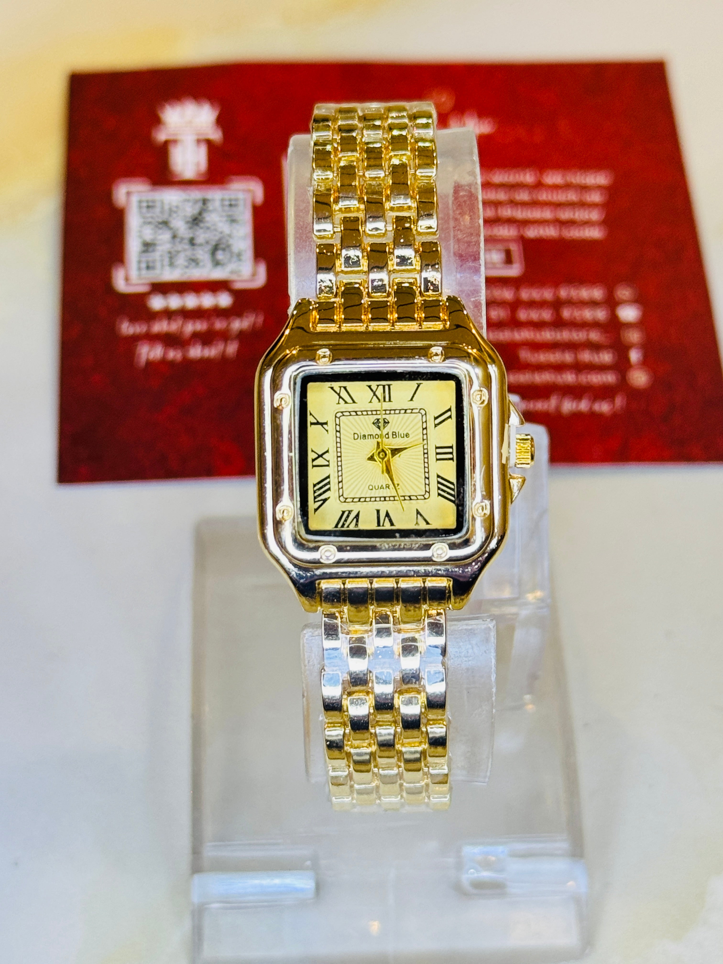 All Gold Santos Watch For Her