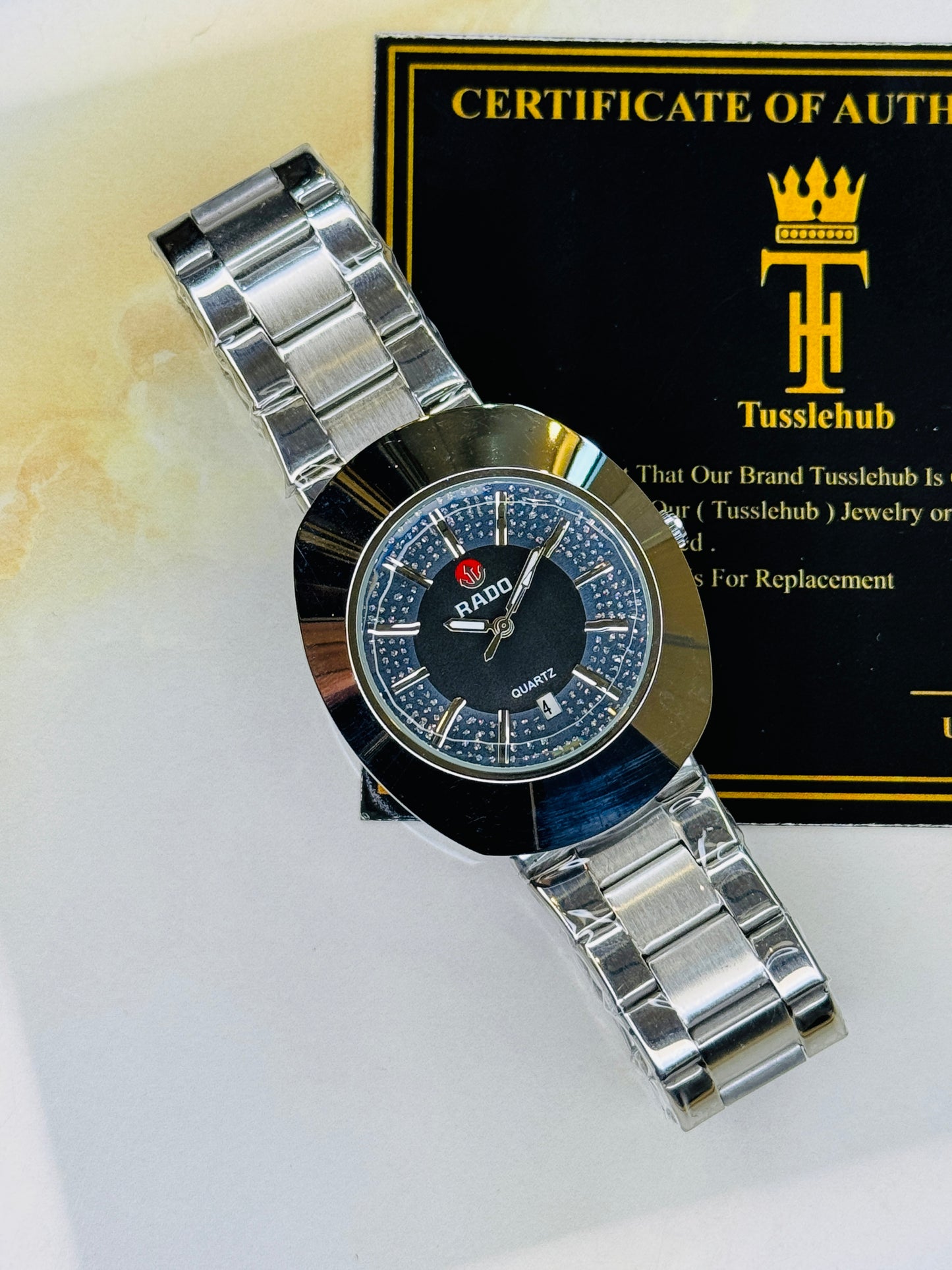 DiaStar Silver Rado Quartz Watch