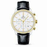Master Co Axial Black Strapped Chronograph Dial Watch