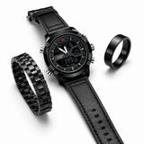 The Adiface Shoke Dual Time Watch