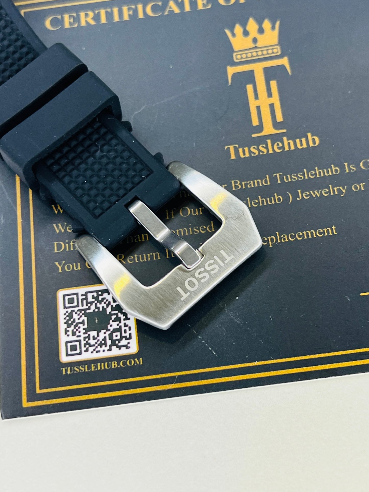 Black Silver White PRX Silicon Strap Watchh