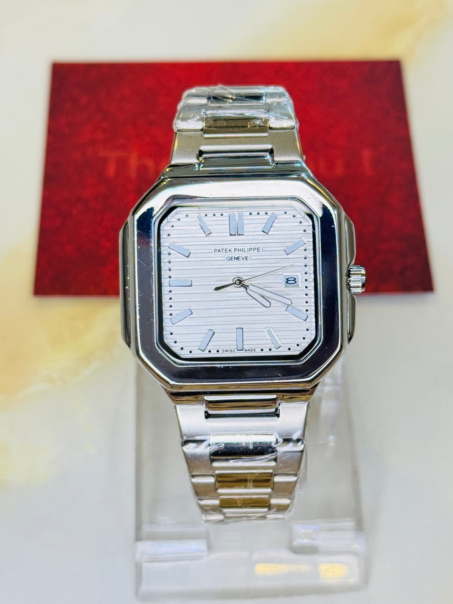 Old Money Patek Square Watch