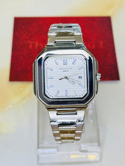 Old Money Patek Square Watch