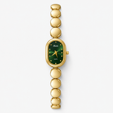 The Aura Pebble – Minimalist Oval Bangle Watch