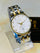 Two Tone White Down Date Citizen Couple Watch