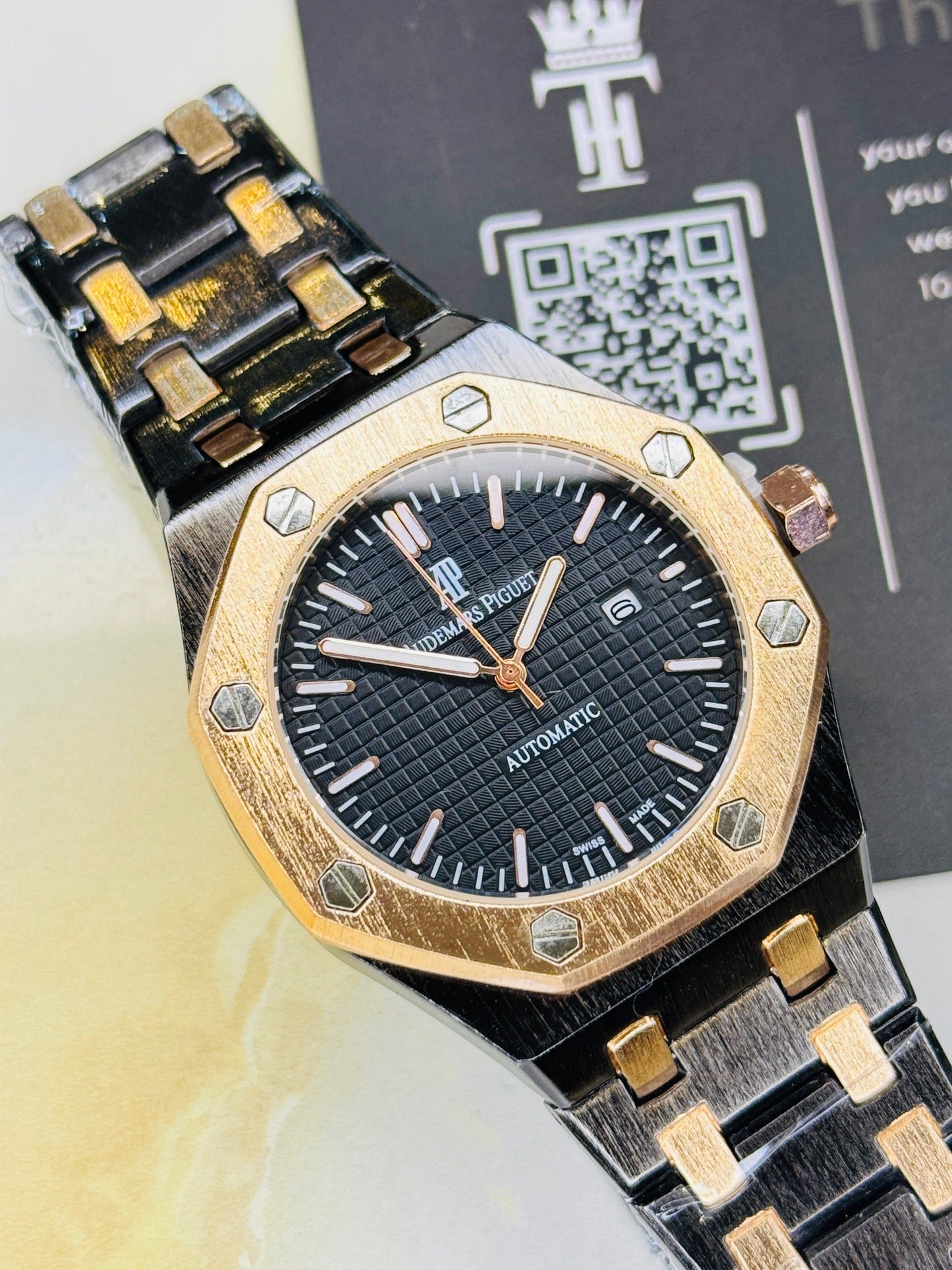 Black Copper AP Quartz Watch