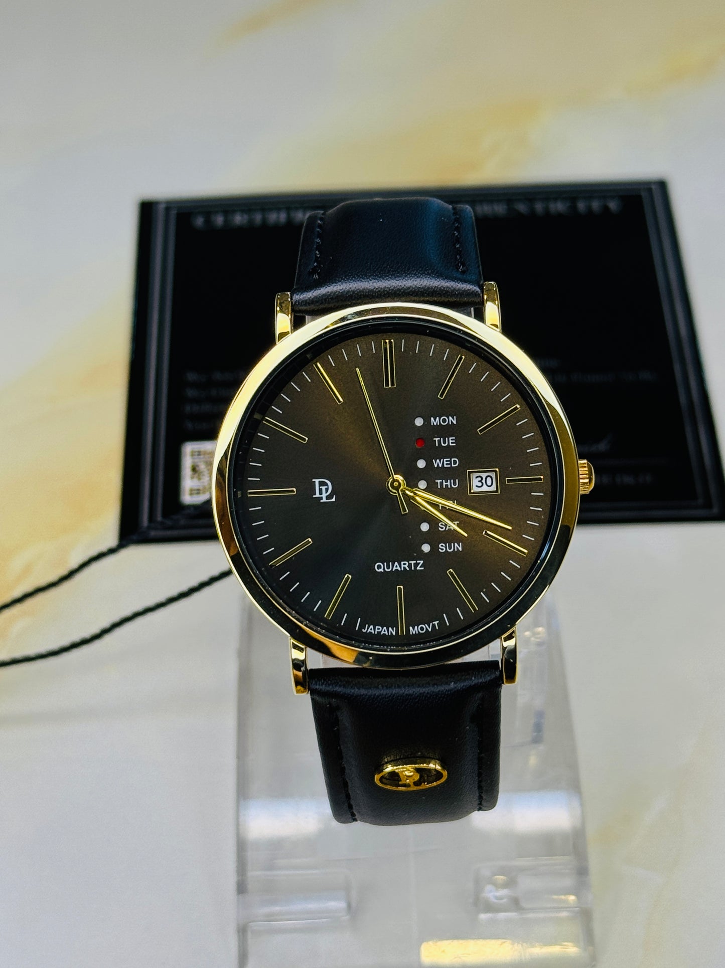 DL Mentor Premium Day Date Watch