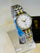 Two Tone White Down Date Citizen Couple Watch