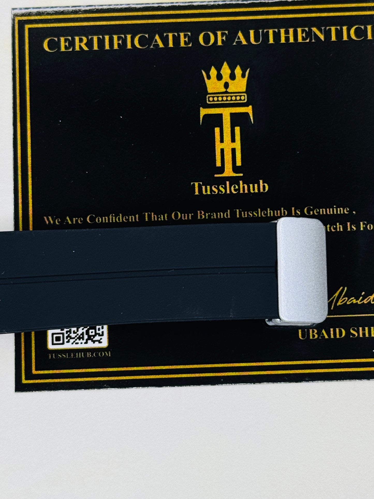 Black Silver Slim Balloon Universe Point Watch