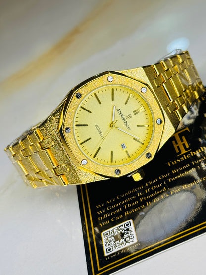 Frosted All Gold AP Watch