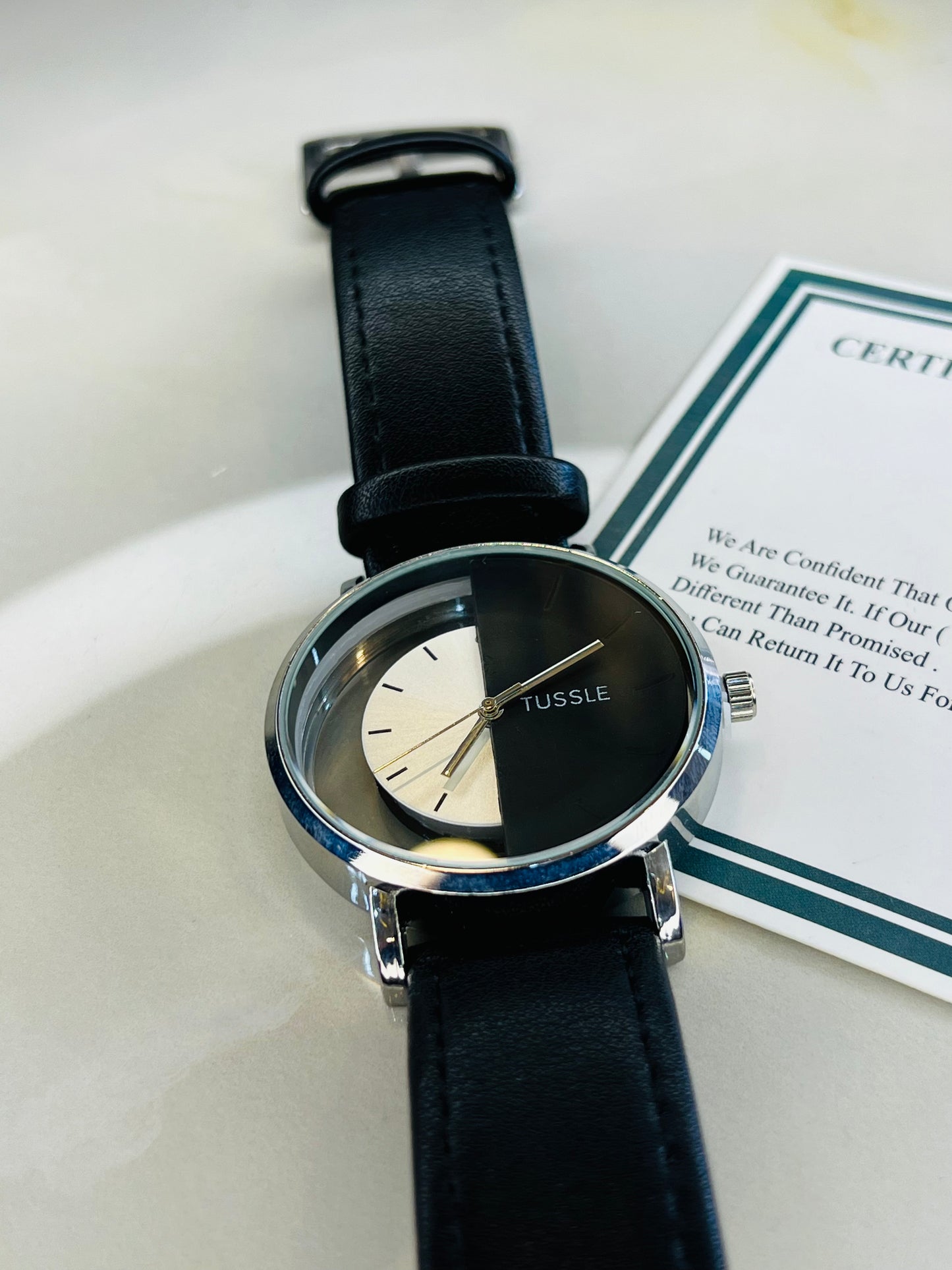 Tussle Half Dial Watch