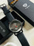 Tomi All Black Hexa Dial Watch