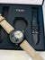 Tomi Face Gear Black White Dial Watch