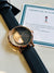 Tomi Rose Black Half Dial Watch